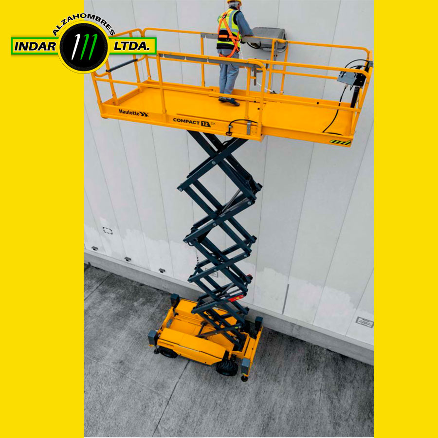 PLATAFORMA DE TIJERA DIESEL Haulotte COMPACT 10 - 12 DX - 12.06mt